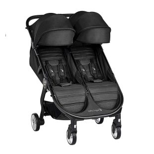 Baby Jogger City Tour 2 Twin Double Stroller – Black (DISKON – Footrest patah sebelah)