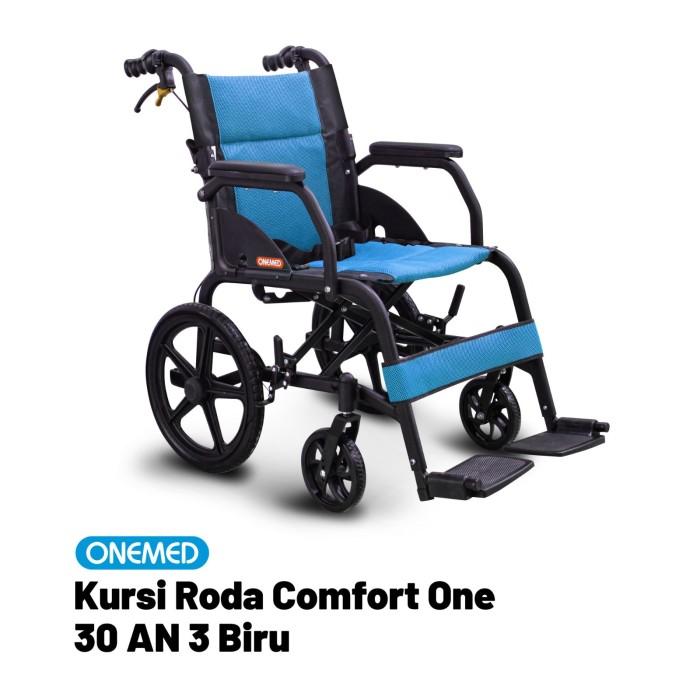 Onemed Comfort One 30 AN 3 Kursi Roda – Biru