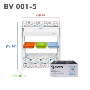 Bevos 2in1 Baby Bath & Changing Station Baby Tafel BV 001-5