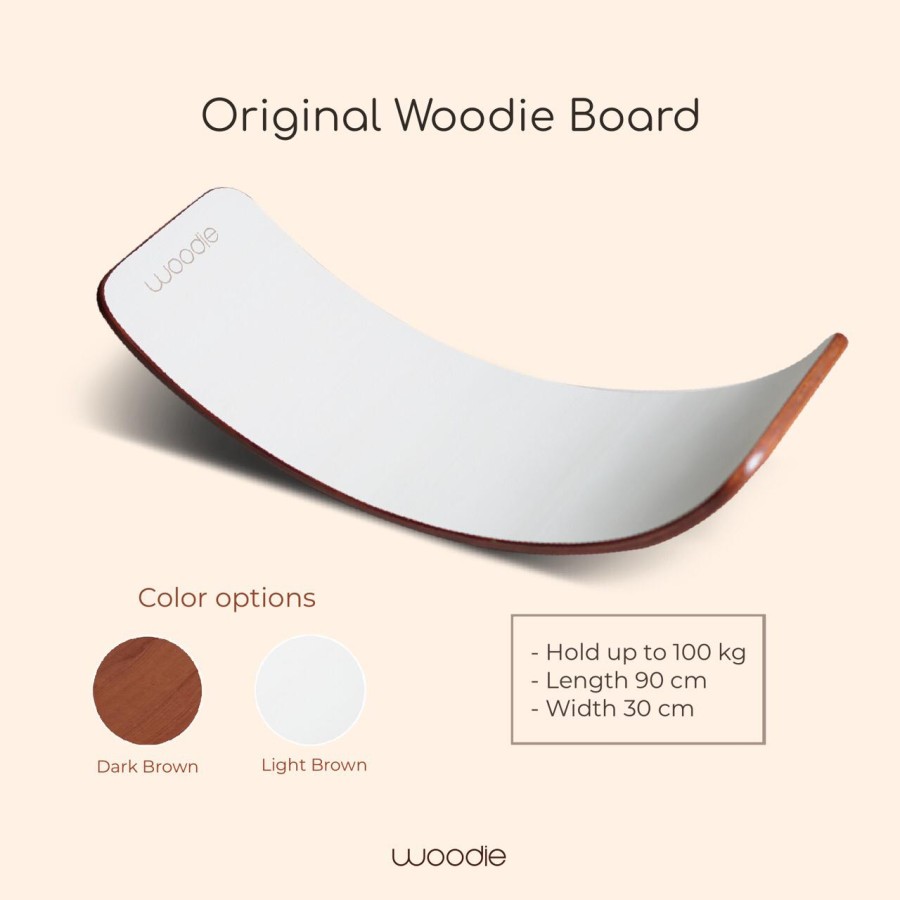 Woodie Balance Board Felt – Large