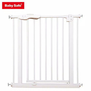 Baby Safe Door & Safety Gate XY009 75-84cm – White / Grey