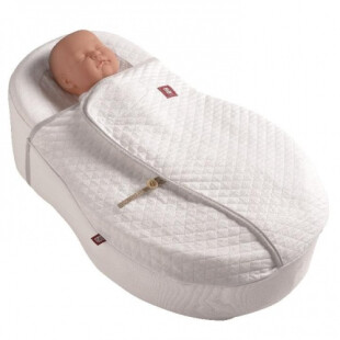 Red Castle Cocoonababy Cover Blanket Lightweight – White