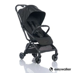 Easywalker Mini S Auto Fold Stroller x Mmehuillet – Picadilly Black