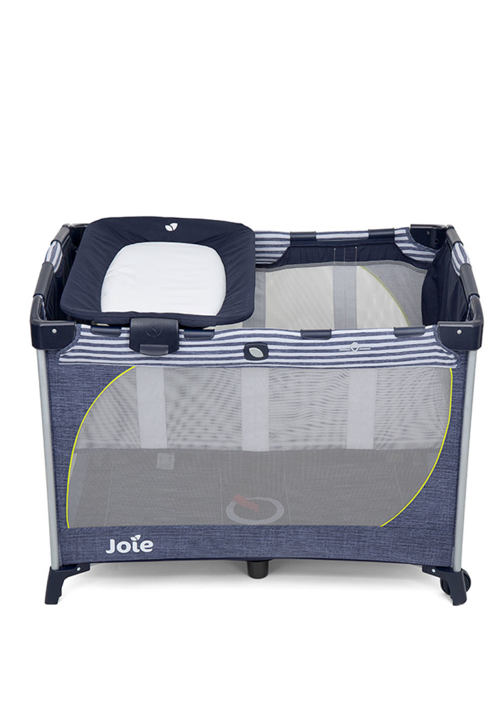 Joie Meet Commuter Change Travel Cot – Denim