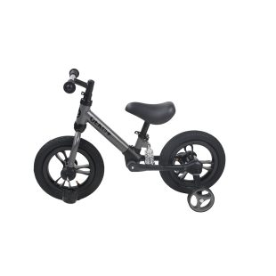 Geko Plus 4in1 Kids Balance Bike 12 inch – Grey