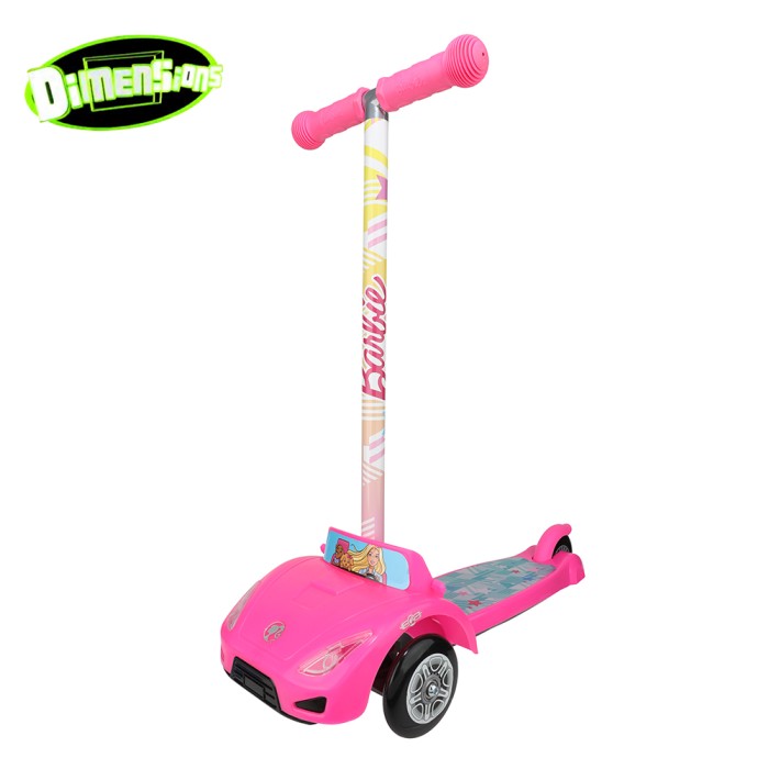 Dimensions Premium 3 Wheel Kids Scooter – Barbie