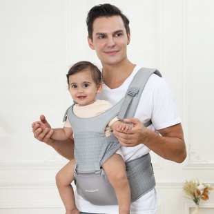 Mooimom Lightweight Hipseat Carrier Gendongan Bayi – Sage Green