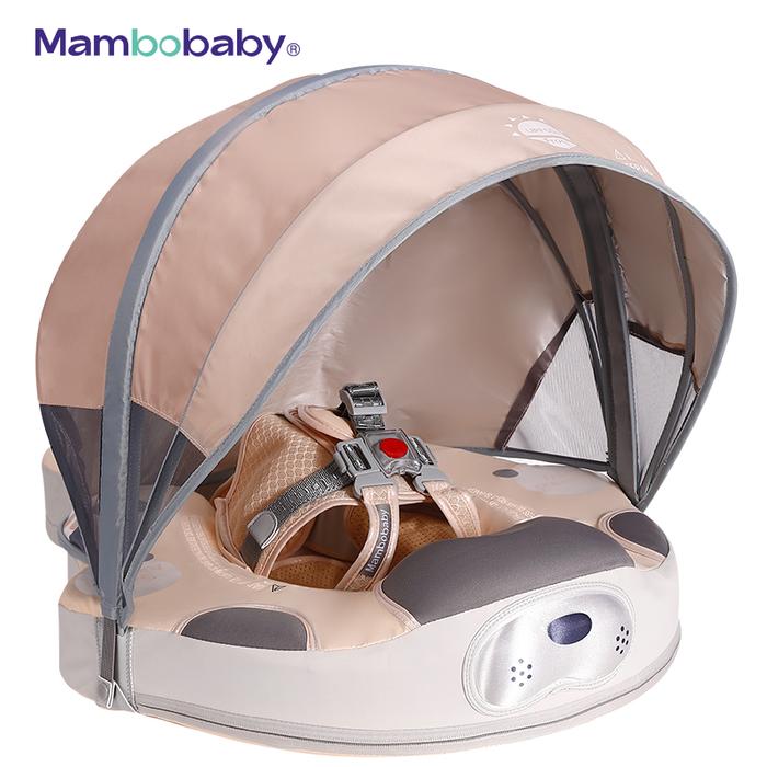 Mambobaby Seal Chest Float Swim Trainer Ban Pelampung Bayi – Coklat