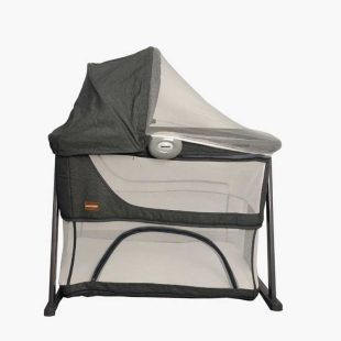 Babydoes Cottage Crib 4in1 Baby Box – Grey  (TANPA KOTAK MUSIK)