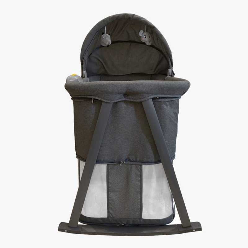 Babydoes Cottage Crib 4in1 Baby Box – Grey  (TANPA KOTAK MUSIK) 5