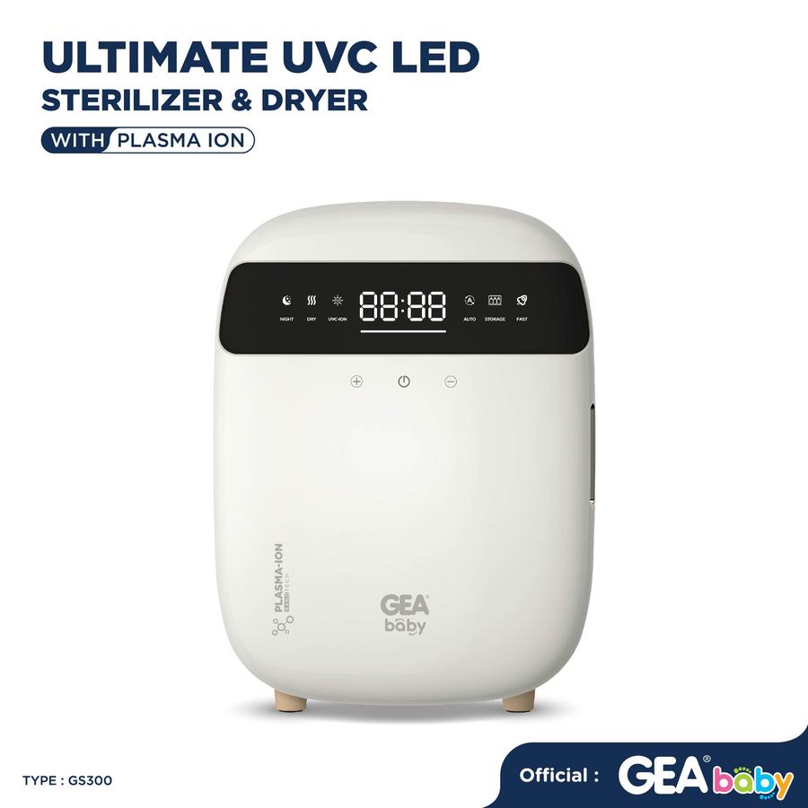 GEA BABY GS-300 Ultimate UVC Sterilizer & Dryer With Plasma Ion – White