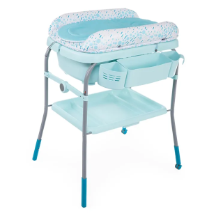 Chicco Cuddle & Bubble Baby Tafel – Dusty Green