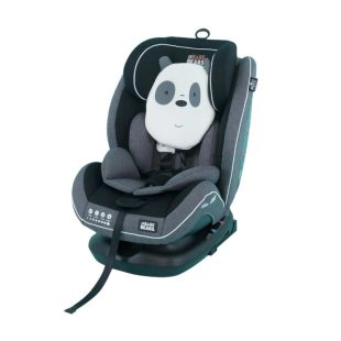Cocolatte We Bare Bears Isofix Carseat – Pan Pan Grey
