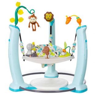 Evenflo Exersaucer Jump and Learn Jumperoo – Jungle Quest Blue