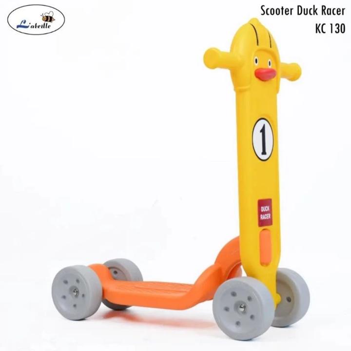 NEW UNIT – Labeille Scooter Duck Racer – Yellow