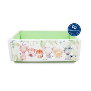 Lumba Playmat Bumperbed 7.5cm – Baby Safari Green (DISKON KONDISI)