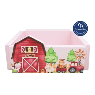 Lumba Playground Anti-Bacterial ION Silver 10cm – Farm House Pink
