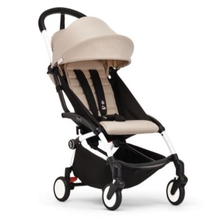 Stokke Babyzen Yoyo3 White Frame – Bonpoint Beige