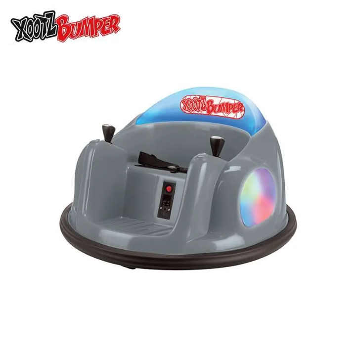 Xootz Bumper Car with Remote Control – Grey