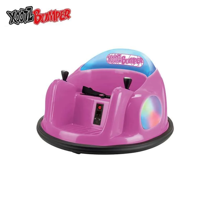 Xootz Bumper Car with Remote Control – Pink