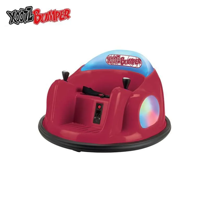 Xootz Bumper Car with Remote Control – Red